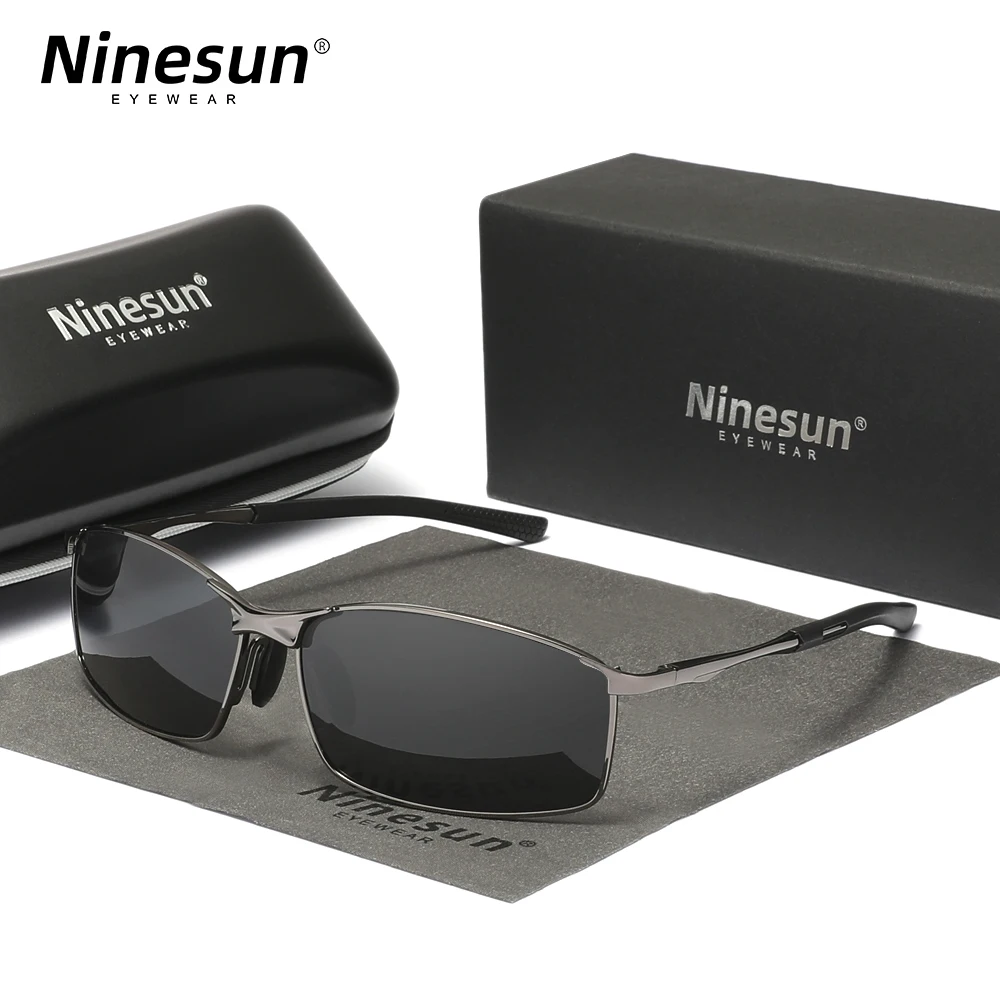 Ninesun Men Women Alloy Thin Frame Sunglasses Rectangular UV400 Cycling Fashion Outdoor Sports Polarized Eyewear
Ninesun Men Women Alloy Thin Frame Sunglasses Rectangular UV400 Cycling Fashion Outdoor Sports Polarized Eyewear