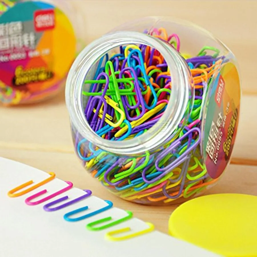 Colored Small Paper Clips Vinyl Coated, Pack Assorted Color Mini Paperclips Holder Colorful for School, Office
Colored Small Paper Clips Vinyl Coated, Pack Assorted Color Mini Paperclips Holder Colorful for School, Office