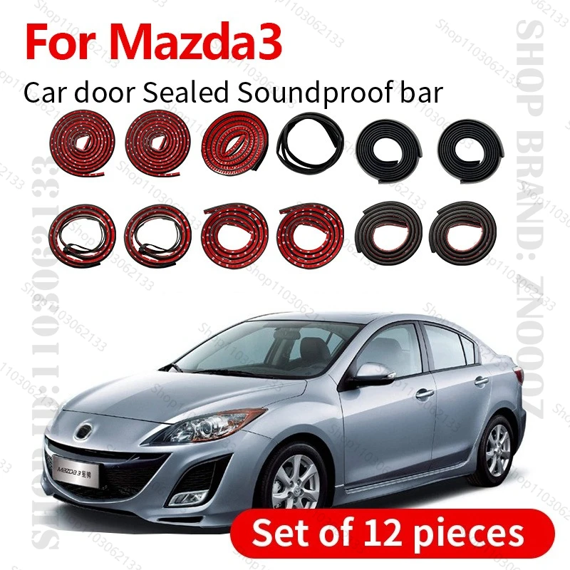 Для 2013-2025 Mazda3 уплотнительная лента для двери автомобиля, резиновая двухслойная уплотнительная защита, звукоизоляционная лента, пылезащитная уплотнительная лента, набор из 12 шт.
Для 2013-2025 Mazda3 уплотнительная лента для двери автомобиля, резиновая двухслойная уплотнительная защита, звукоизоляционная лента, пылезащитная уплотнительная лента, набор из 12 шт.