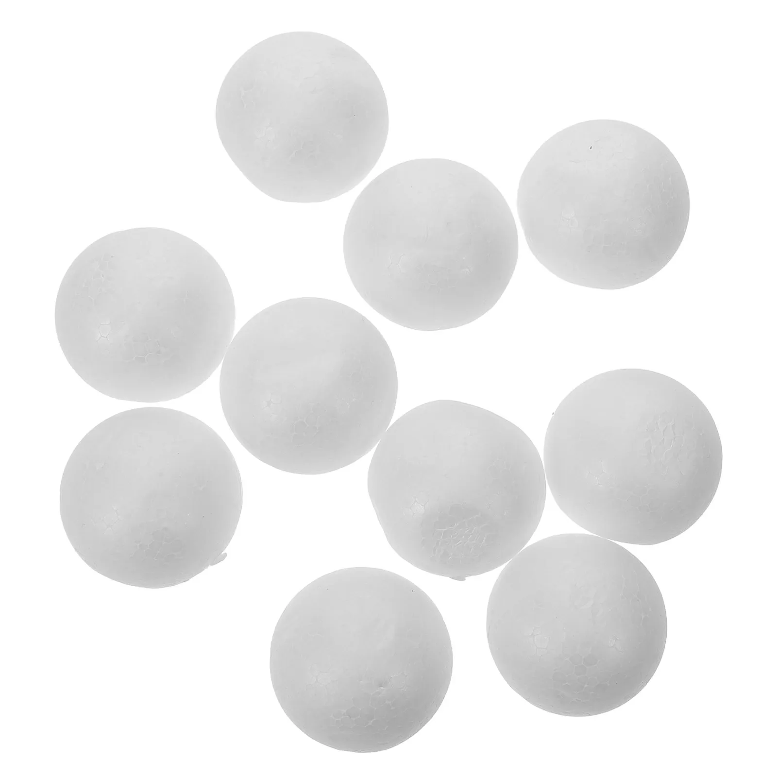 10 Pieces 5Cm White Polystyrene Foam Balls for DIY Craft Decorations Handmade Party Modelling Kindergarten Art Projects
10 Pieces 5Cm White Polystyrene Foam Balls for DIY Craft Decorations Handmade Party Modelling Kindergarten Art Projects