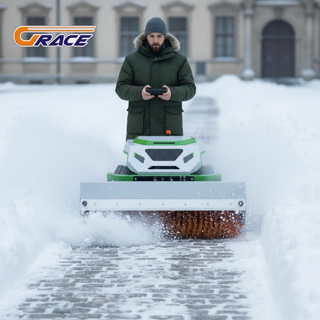 Rechargeable 4 in 1 Remote Control Snow Pusher Bulldozer Lawn Mower Snow Sweeper
Rechargeable 4 in 1 Remote Control Snow Pusher Bulldozer Lawn Mower Snow Sweeper