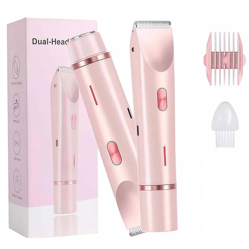 2 In 1 Bikini Trimmer For Women Painless Electric Razor Cordless Body Shaver For Trip Replaceable Lady Facial Razor
2 In 1 Bikini Trimmer For Women Painless Electric Razor Cordless Body Shaver For Trip Replaceable Lady Facial Razor
