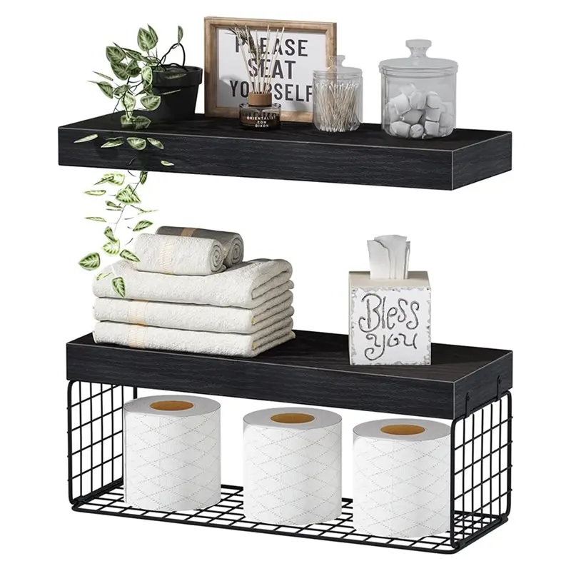 2025 Trend Floating Shelves Over Toilet-Bathroom Shelves-Wall Mounted Toilet Paper Storage 16 Inch Small Farmhouse Decor Shelf
2025 Trend Floating Shelves Over Toilet-Bathroom Shelves-Wall Mounted Toilet Paper Storage 16 Inch Small Farmhouse Decor Shelf