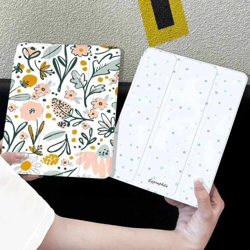 Смарт-чехол с цветочным принтом Trifold Stand для Ipad Air3 10.5 Air 6 11 дюймов IPad 10-го поколения IPad 5/6/7/8/9/10 Gen Cover 아이패드 케이스
Смарт-чехол с цветочным принтом Trifold Stand для Ipad Air3 10.5 Air 6 11 дюймов IPad 10-го поколения IPad 5/6/7/8/9/10 Gen Cover 아이패드 케이스