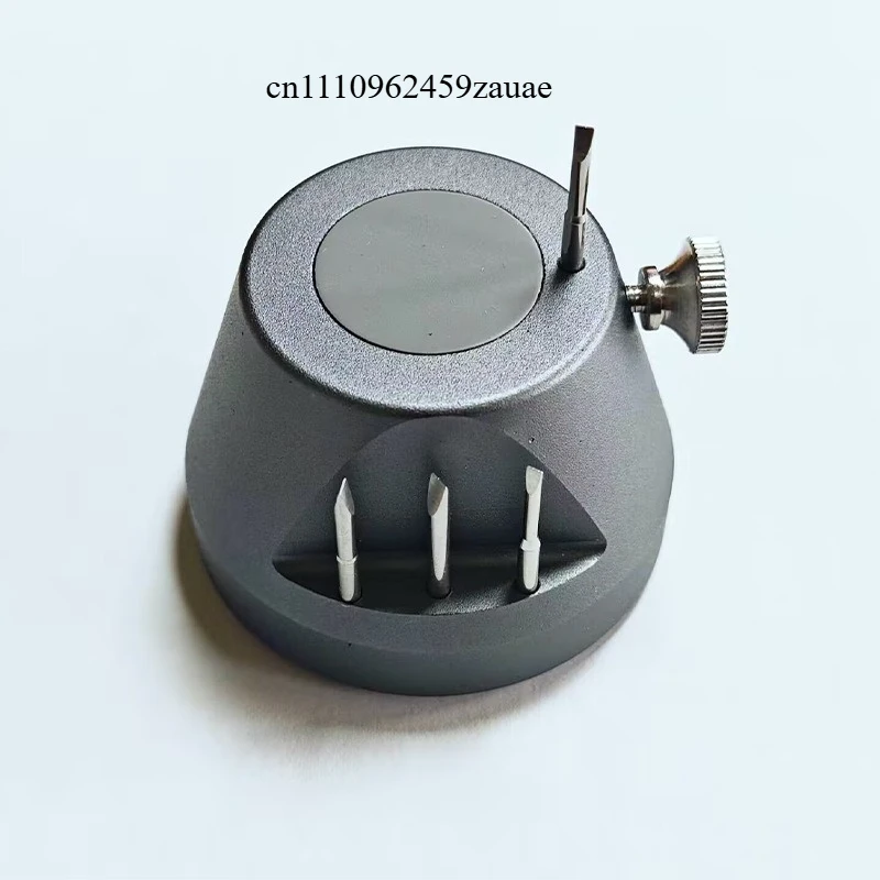 watch repair tool, screwdriver nozzle seat, screwdriver nozzle seat, screwdriver head seat, remove strap screw holder.
watch repair tool, screwdriver nozzle seat, screwdriver nozzle seat, screwdriver head seat, remove strap screw holder.