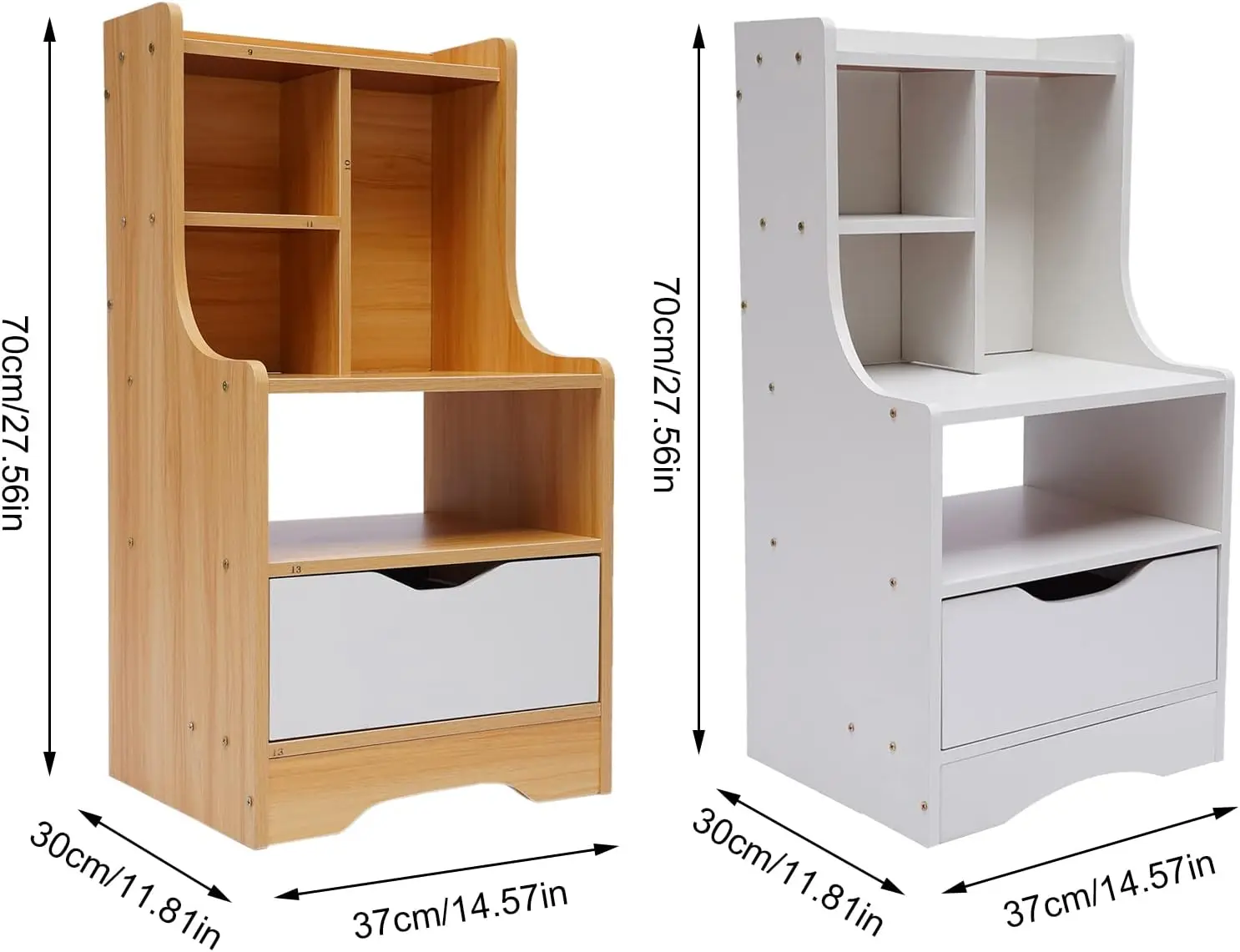 Nightstand Modern Bed Side Tables With Drawer, 2-In-1 Wood Night Stand Storage Cabinet Removable End Table Bookshelf, Open
Nightstand Modern Bed Side Tables With Drawer, 2-In-1 Wood Night Stand Storage Cabinet Removable End Table Bookshelf, Open