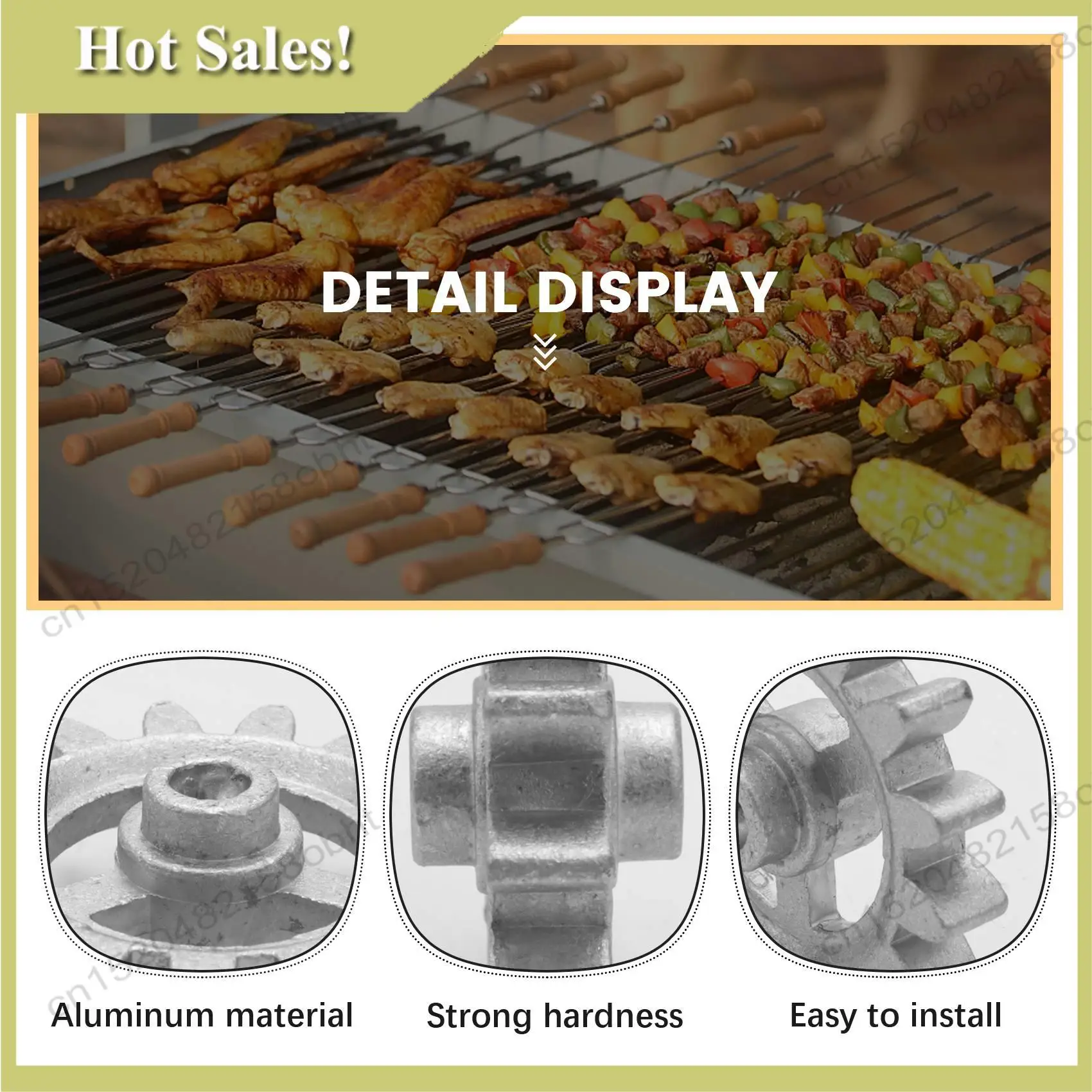 -PQWN Durable Gear Heat Resistant Accessories Barbecue Frame Gear DIY Parts Automatic Revolving Mini Hardware Wheel Aluminum
-PQWN Durable Gear Heat Resistant Accessories Barbecue Frame Gear DIY Parts Automatic Revolving Mini Hardware Wheel Aluminum