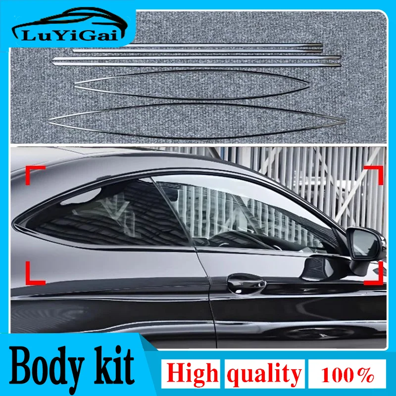 Car Styling black Window Sequins Decoration Cover Trim For Mercedes Benz E coupe E53 W238 2016-2023 Auto Accessories
Car Styling black Window Sequins Decoration Cover Trim For Mercedes Benz E coupe E53 W238 2016-2023 Auto Accessories