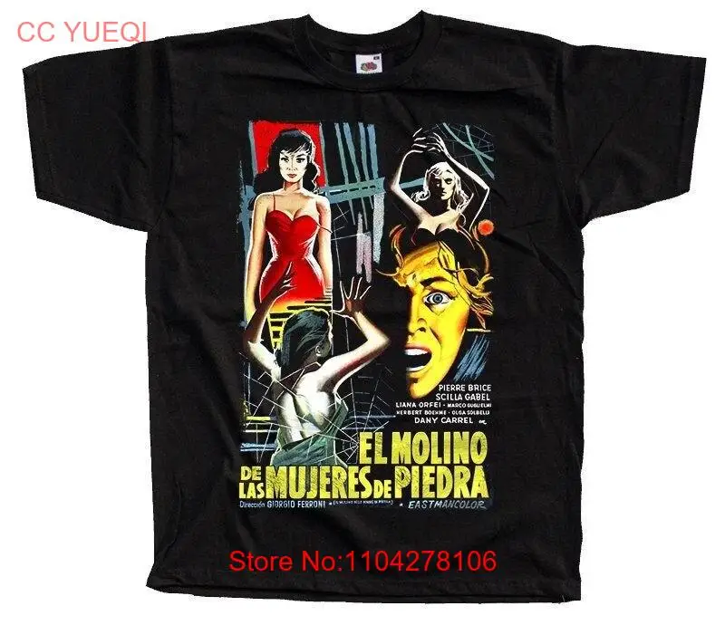 Mill of the Stone Women V1 Horror Poster T SHIRT All sizes S 5XL Cotton long or short sleeves
Mill of the Stone Women V1 Horror Poster T SHIRT All sizes S 5XL Cotton long or short sleeves