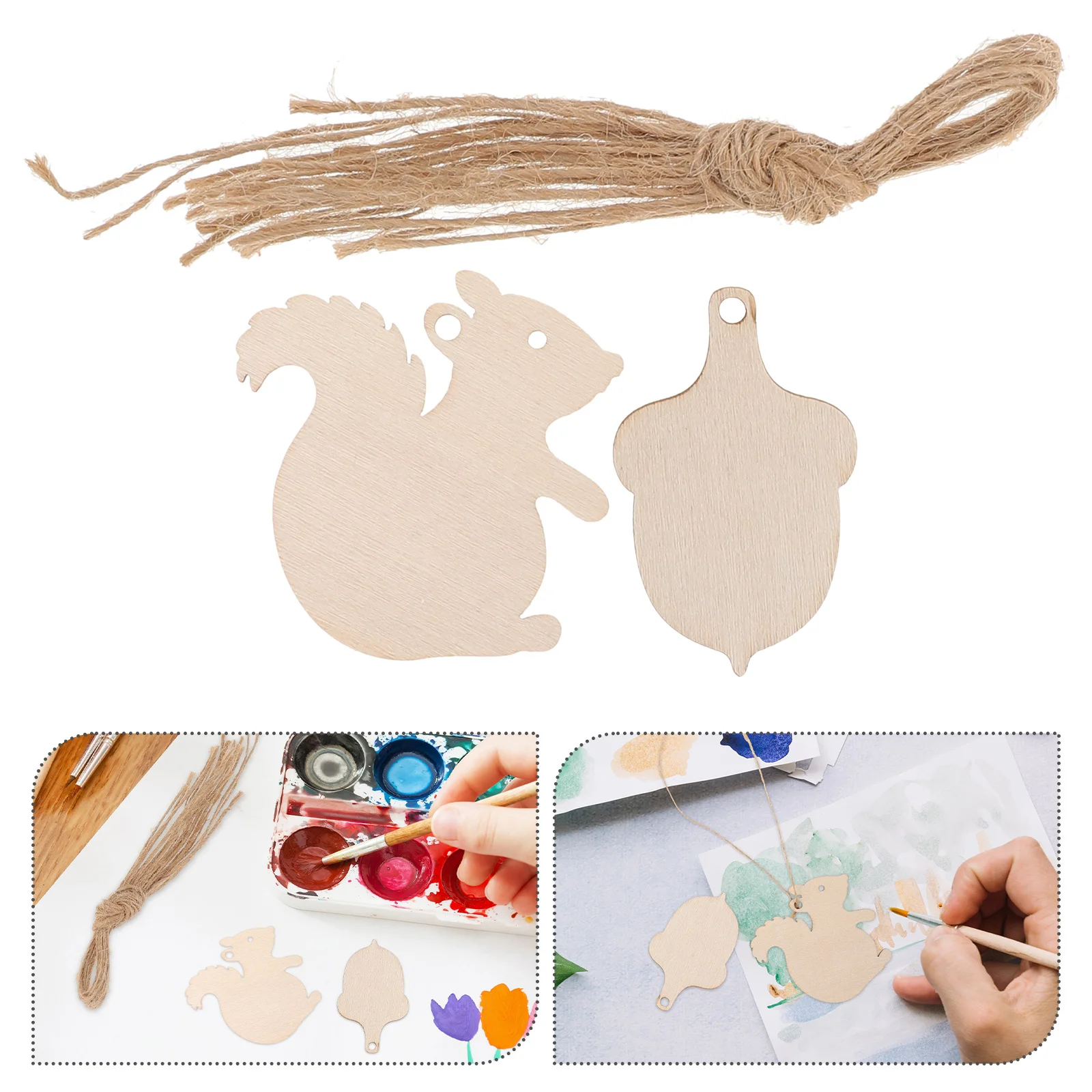 36pcs Wooden Squirrel Acorn Ornaments Blank Rustic Farmhouse Christmas Diy Craft Tags Woodland Nursery Decor Handicraft Sewing
36pcs Wooden Squirrel Acorn Ornaments Blank Rustic Farmhouse Christmas Diy Craft Tags Woodland Nursery Decor Handicraft Sewing