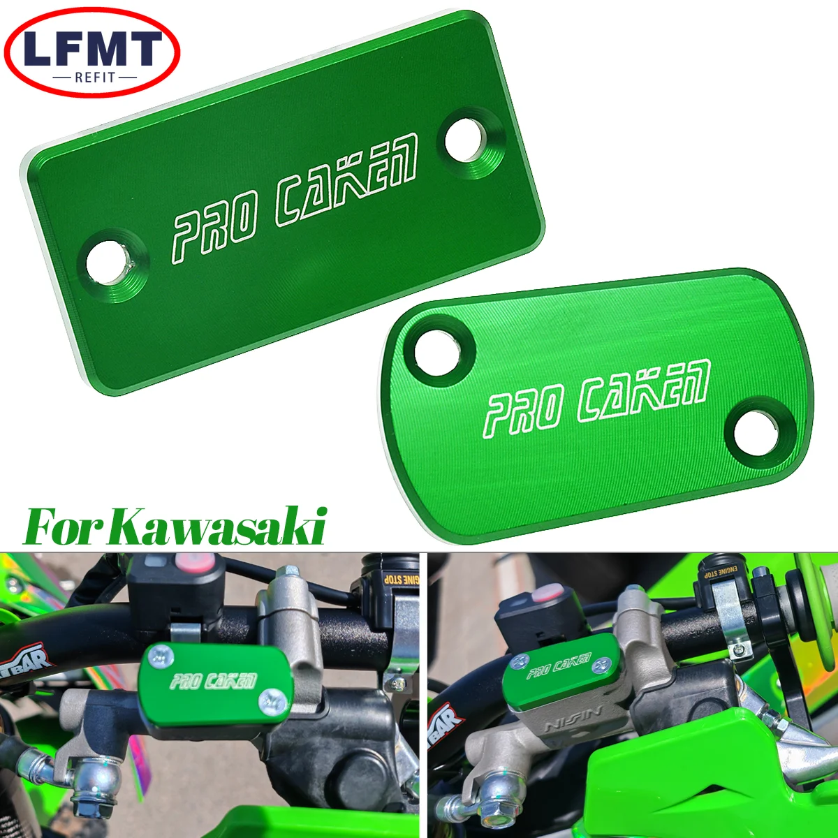For Kawasaki KX125 KX250 KX250F KX450F KLX450R Motorcycle Front Rear Brake Fluid Reservoir Cap Cover For Suzuki RM RMZ 250 450
For Kawasaki KX125 KX250 KX250F KX450F KLX450R Motorcycle Front Rear Brake Fluid Reservoir Cap Cover For Suzuki RM RMZ 250 450