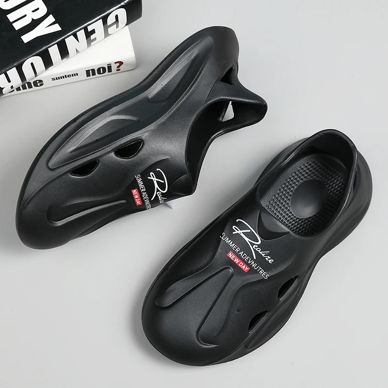 Fashion Outdoor Non Slip Soft Breathable Casual Beach Shoes New Summer Men Sports Sandals Trend Light and Comfortable Slippers
Fashion Outdoor Non Slip Soft Breathable Casual Beach Shoes New Summer Men Sports Sandals Trend Light and Comfortable Slippers