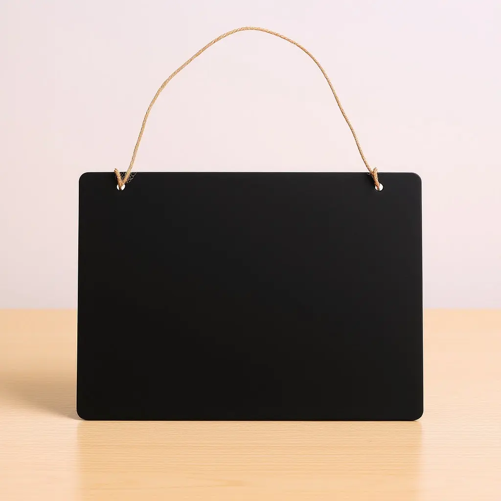 Erasable Chalkboard Tag Small Size Creative Hanging Sign Made of Exquisite Density Board for Writing Notes Wall Decoration Home
Erasable Chalkboard Tag Small Size Creative Hanging Sign Made of Exquisite Density Board for Writing Notes Wall Decoration Home