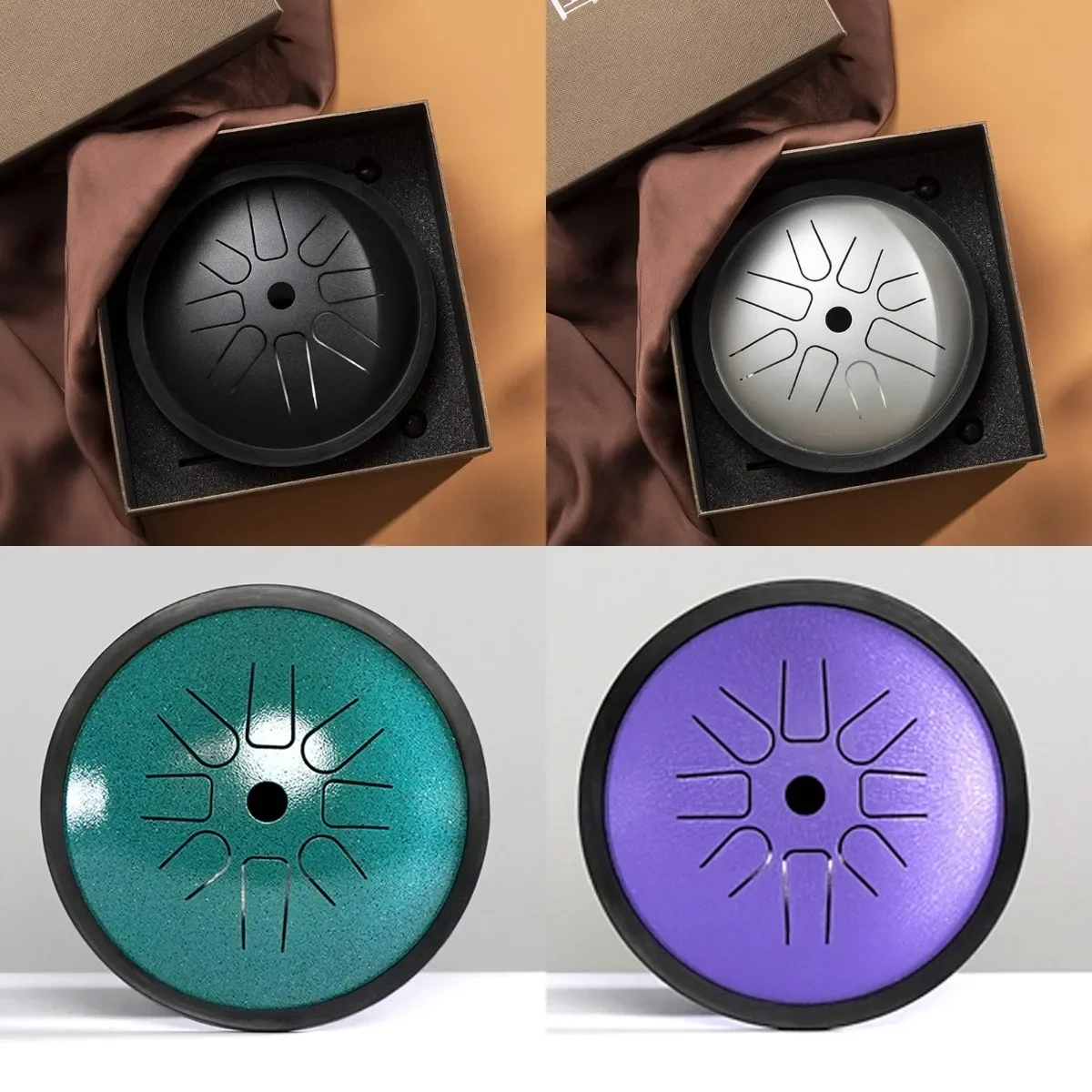 6inch 8 Tones High Treble Notes Partner Mini Drums,Multicolor Steel Tongue Drum C/D Key Professional Supplement Drums Set
6inch 8 Tones High Treble Notes Partner Mini Drums,Multicolor Steel Tongue Drum C/D Key Professional Supplement Drums Set