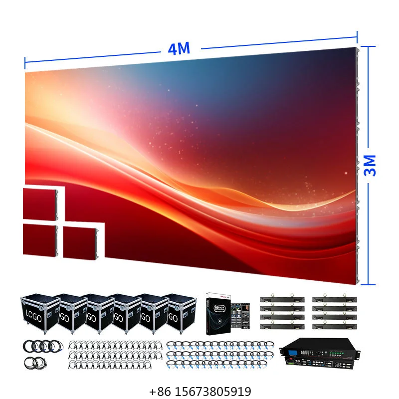 Seamless Splicing HD 4K P3.91 P4.81 Outdoor Rental LED Display Screen for Football Match Events Digital Signage & Displays
Seamless Splicing HD 4K P3.91 P4.81 Outdoor Rental LED Display Screen for Football Match Events Digital Signage & Displays