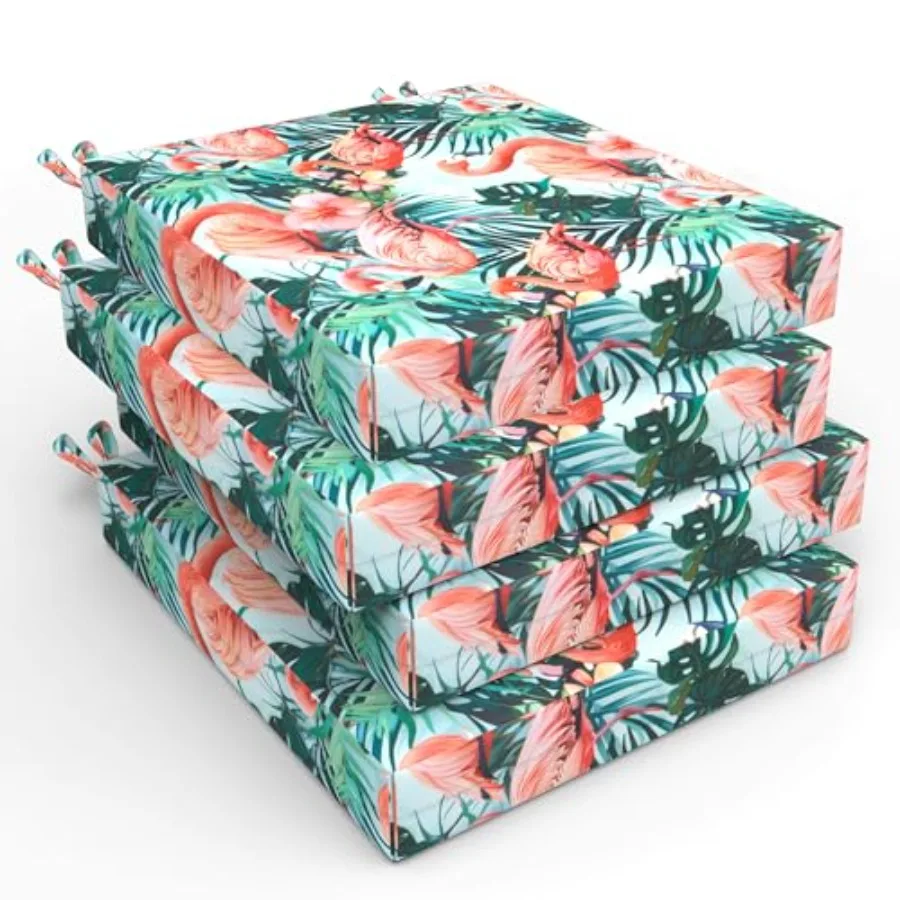 Patio Chair Cushions Set of 4 Waterproof Outdoor Chair Cushions for Furniture Seat Cushion with Ties for Patio Yard Garden Dini
Patio Chair Cushions Set of 4 Waterproof Outdoor Chair Cushions for Furniture Seat Cushion with Ties for Patio Yard Garden Dini
