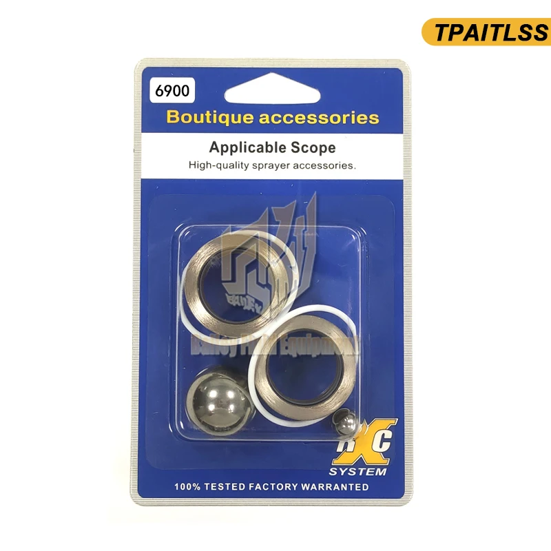 Ttan 6900 Plus Электрический пневматический гидравлический распылитель высокого давления Ремкомплект насоса 144-050
Ttan 6900 Plus Электрический пневматический гидравлический распылитель высокого давления Ремкомплект насоса 144-050