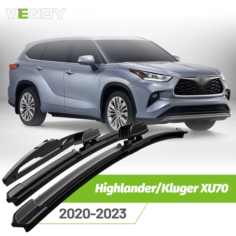 Front & Rear Wiper Blades Set For Toyota Highlander/Kluger XU70 2020-2023 Windshield Windscreen Window Rain Brushes 26"+18"+12"
Front & Rear Wiper Blades Set For Toyota Highlander/Kluger XU70 2020-2023 Windshield Windscreen Window Rain Brushes 26"+18"+12"
