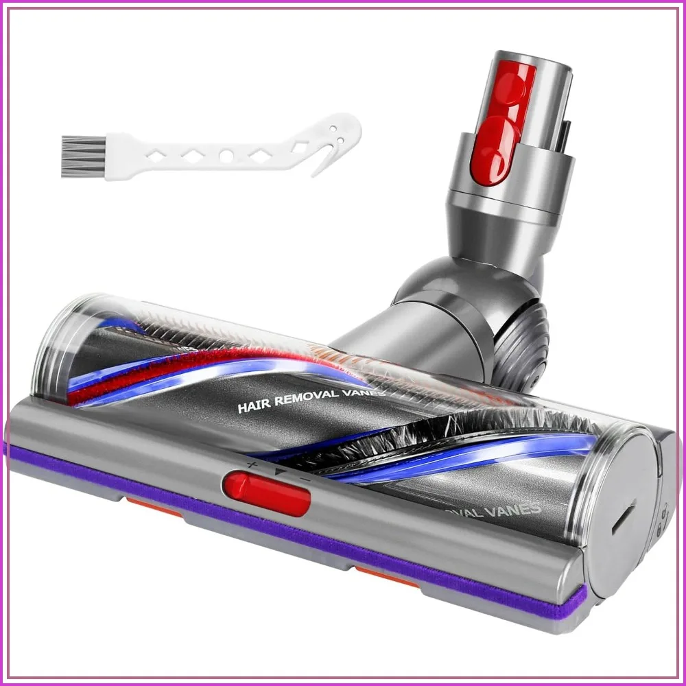 Upgrade High Torque Cleaner Head for Dyson V10-V15, SV12-SV28, Anti-Tangle, 100W Suction, 180° Rotation, ABS Material, Airflow Adjustment, Easy Install
Upgrade High Torque Cleaner Head for Dyson V10-V15, SV12-SV28, Anti-Tangle, 100W Suction, 180° Rotation, ABS Material, Airflow Adjustment, Easy Install