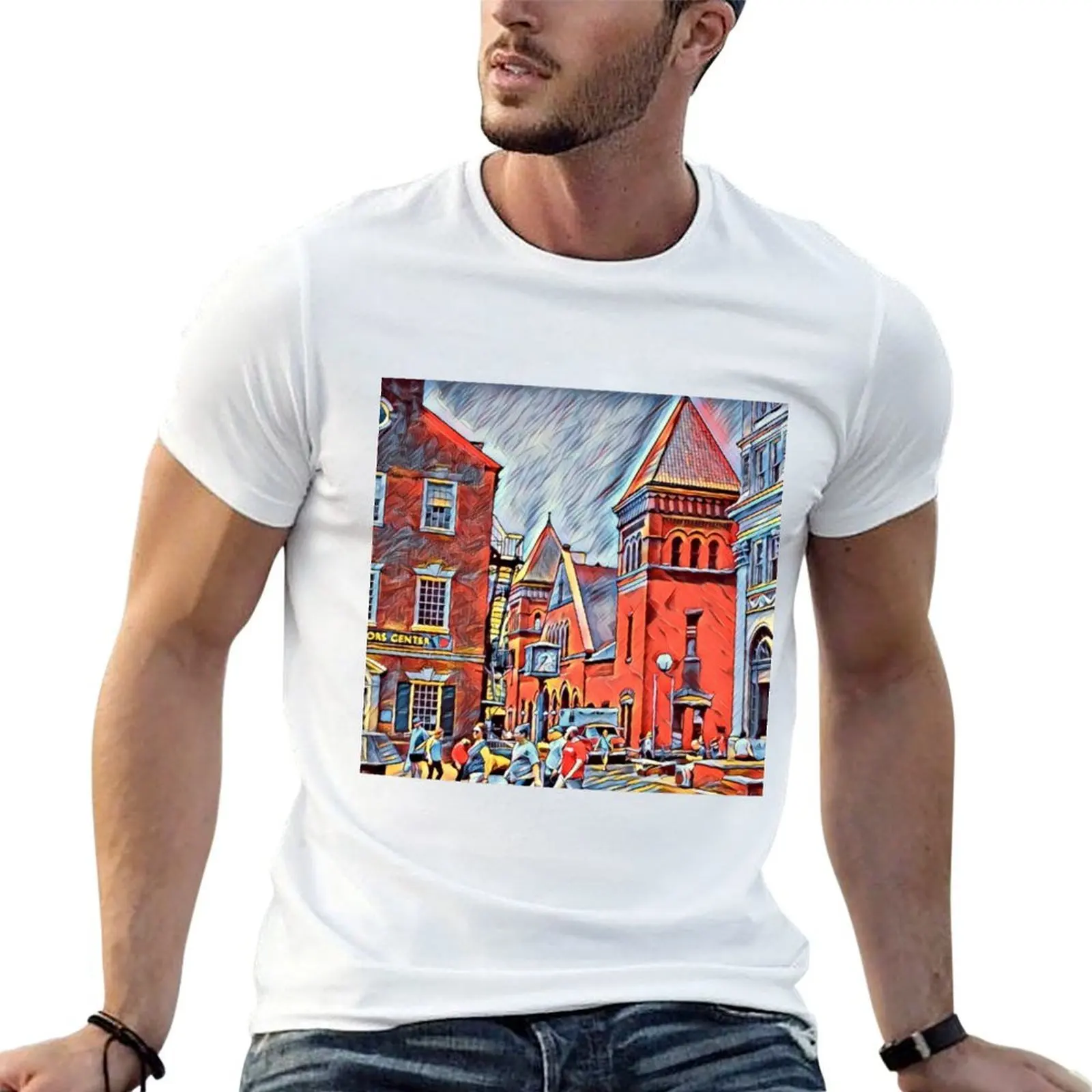 Lancaster Central Market T-Shirt cotton t shirts high quality man t shirts cotton T-Shirt
Lancaster Central Market T-Shirt cotton t shirts high quality man t shirts cotton T-Shirt
