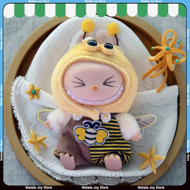 Only Clothes For Labubu Doll Clothing Accessories 17cm Overalls Little Bee Wings Striped Shirt Cute Fashionable Outfit No Shoes
Only Clothes For Labubu Doll Clothing Accessories 17cm Overalls Little Bee Wings Striped Shirt Cute Fashionable Outfit No Shoes