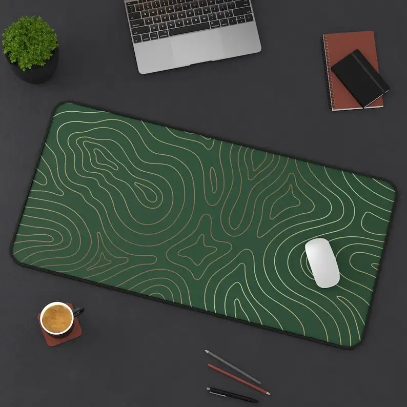 green Topographic Map Mausepad Topographic Desk Mat Gaming Mat Pad on The Table Office Gamer Accessories Keyboard Mat Mouse Pad
green Topographic Map Mausepad Topographic Desk Mat Gaming Mat Pad on The Table Office Gamer Accessories Keyboard Mat Mouse Pad