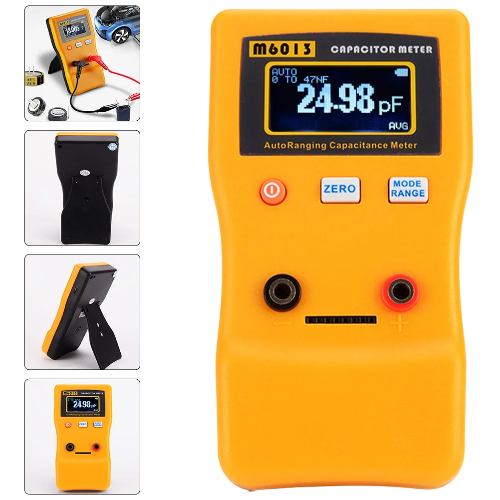 Handheld Capacitance Meter M6013 High Precision Tester s Batteries Not Included Digital Capacitor Measurement Tool
Handheld Capacitance Meter M6013 High Precision Tester s Batteries Not Included Digital Capacitor Measurement Tool