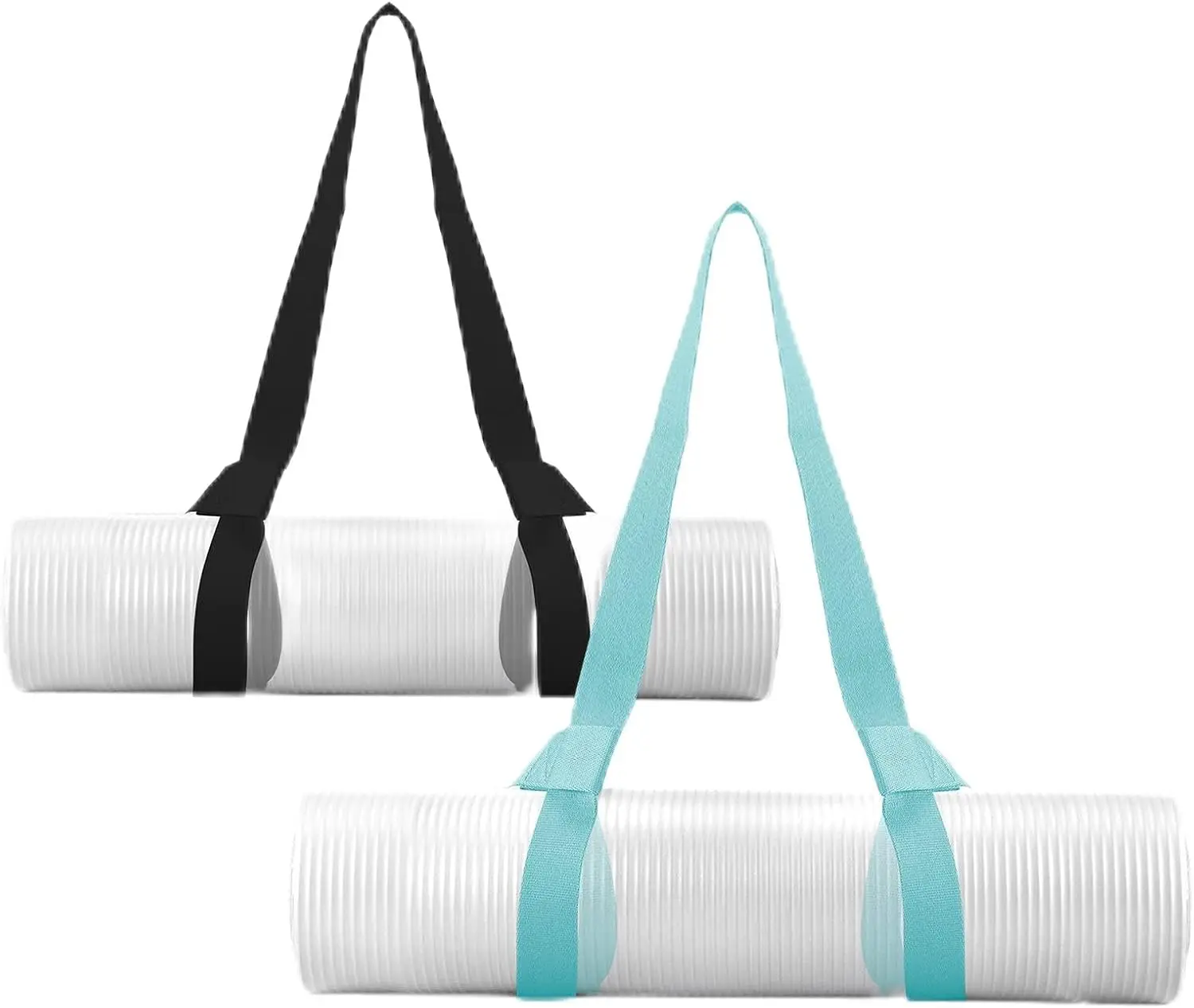 Adjustable Yoga Mat Strap for Easy Carrying, 2-Pack Exercise Mat Carrier
Adjustable Yoga Mat Strap for Easy Carrying, 2-Pack Exercise Mat Carrier