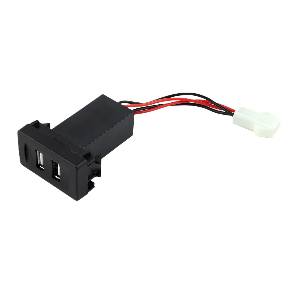 High Quality Wiring Harness Harness Replacement 12-24V Black Built-In Socket Car Charger Car Dual USB Port Charger
High Quality Wiring Harness Harness Replacement 12-24V Black Built-In Socket Car Charger Car Dual USB Port Charger