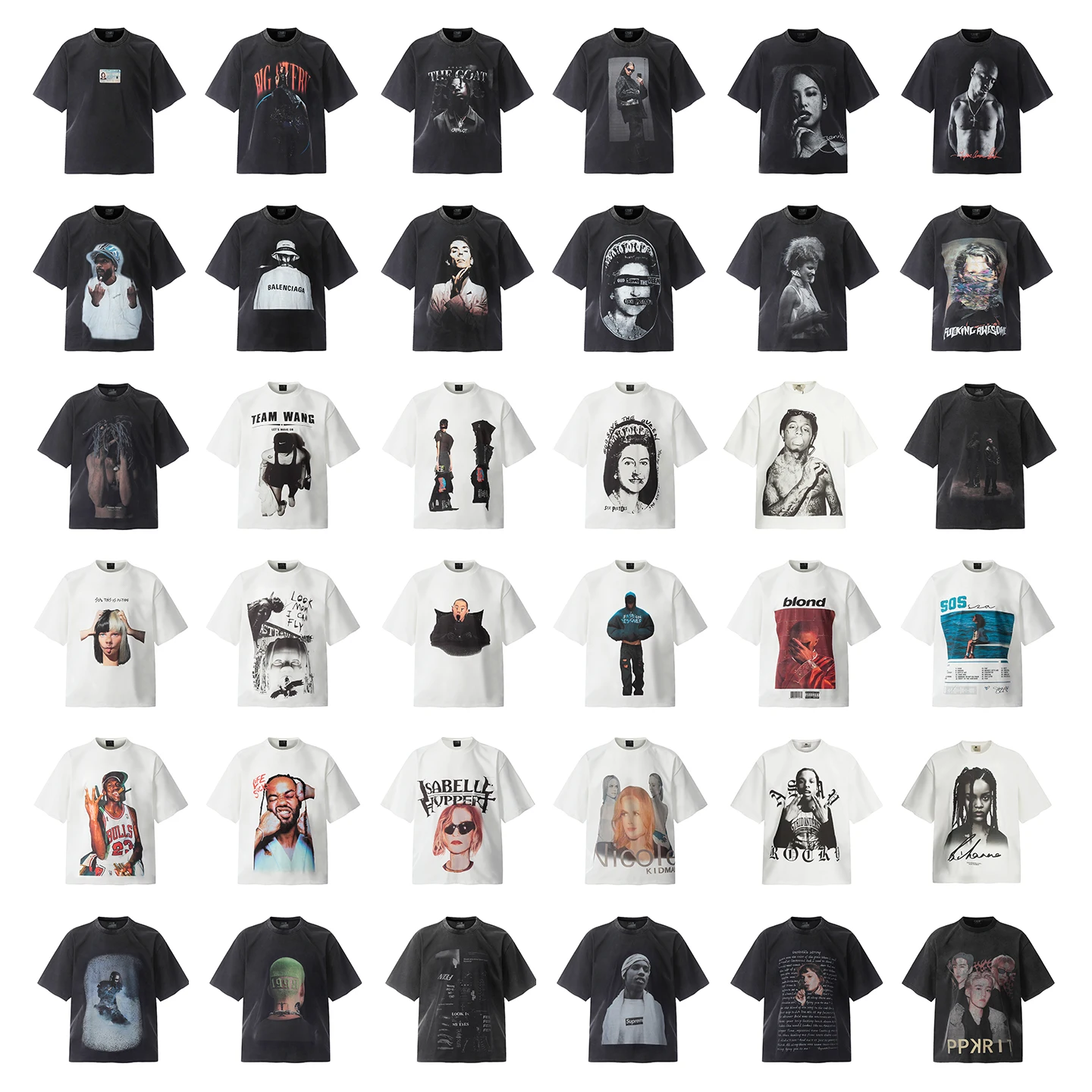 Ретро-футболка Heavyweight Original BIG FACE с принтом портрета, в стиле High Street Fashion, летняя, с круглым вырезом
Ретро-футболка Heavyweight Original BIG FACE с принтом портрета, в стиле High Street Fashion, летняя, с круглым вырезом