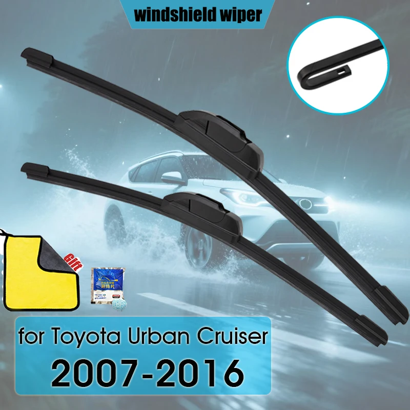 For Toyota Urban Cruiser 24"+14" 2007-2016 Car Wiper Blade Front Wipers Windscreen Fit U Hook Arm Wiper Blades Auto Accessories
For Toyota Urban Cruiser 24"+14" 2007-2016 Car Wiper Blade Front Wipers Windscreen Fit U Hook Arm Wiper Blades Auto Accessories