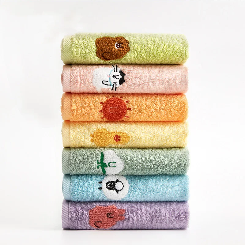 Cotton Baby Saliva Towel 25x50cm Embroidered Hand Towel Face Wash Towel for Infants Soft Absorbent Saliva Control Towel
Cotton Baby Saliva Towel 25x50cm Embroidered Hand Towel Face Wash Towel for Infants Soft Absorbent Saliva Control Towel