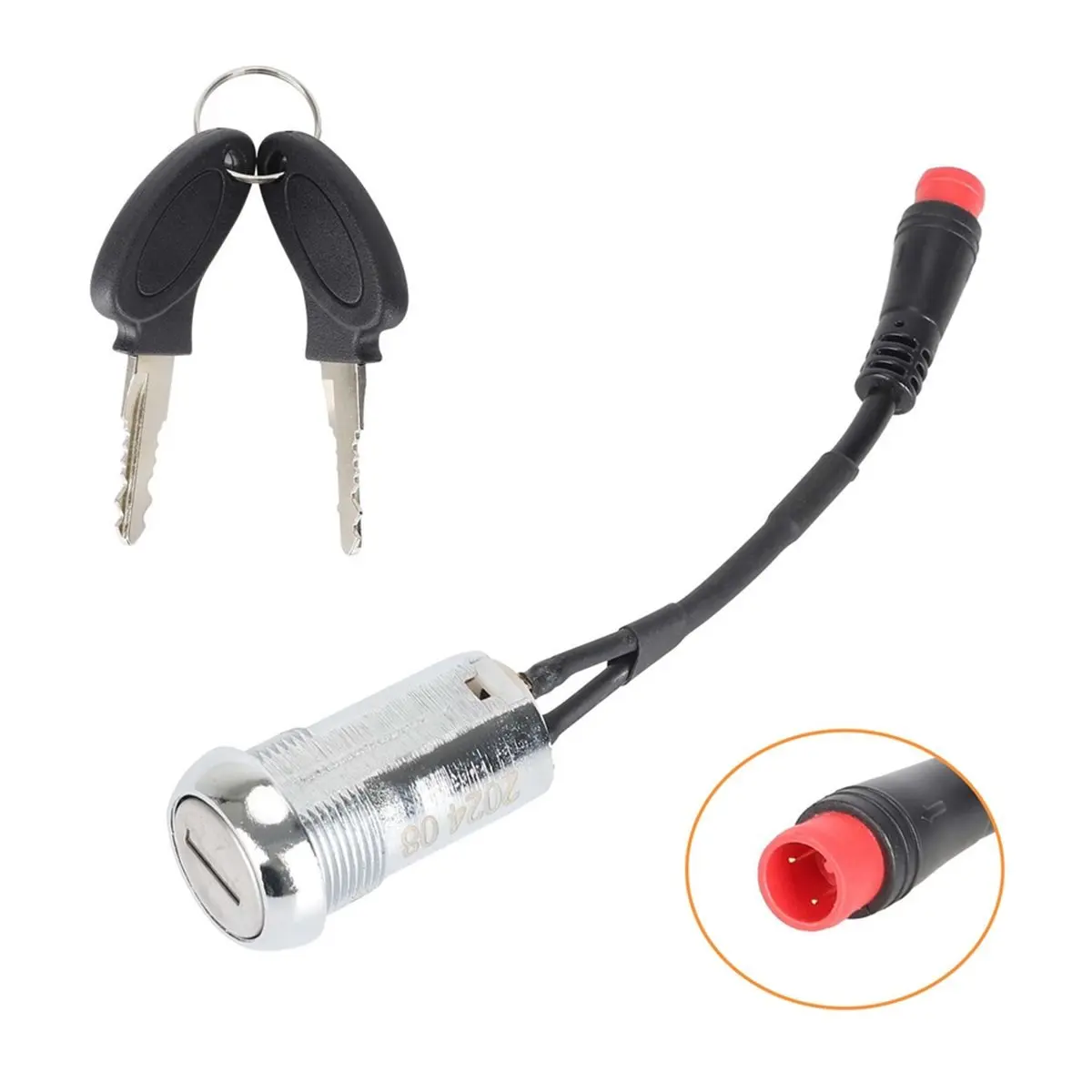 WOW! Electric Scooter Lock for G3Pro Electric Scooter Door Lock with 2 Keys for Scooter Accessories
WOW! Electric Scooter Lock for G3Pro Electric Scooter Door Lock with 2 Keys for Scooter Accessories
