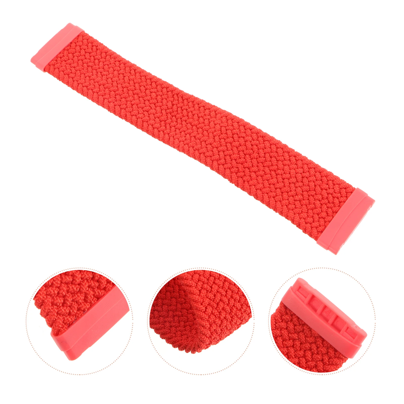 Smart Watch Band Replacement for 3 Sense Knitting Wristband Black Red Comfortable Stylish Unisex Magnetic
Smart Watch Band Replacement for 3 Sense Knitting Wristband Black Red Comfortable Stylish Unisex Magnetic