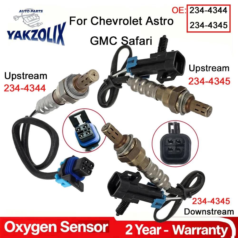 3pcs O2 Oxygen Sensor 1 2 for Chevrolet Astro GMC Safari 4.3L 2003 2004 2005 Upstream Downstream Front Rear Lambda Probe 4 Wires
3pcs O2 Oxygen Sensor 1 2 for Chevrolet Astro GMC Safari 4.3L 2003 2004 2005 Upstream Downstream Front Rear Lambda Probe 4 Wires