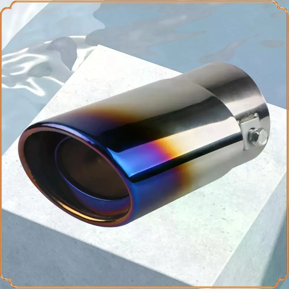 63mm Car Exhaust Muffler Tip Stainless Steel Straight TailPipe Muffler 1.5L-2.2L Exhaust Tailpipe Tip Car Modification Supplies
63mm Car Exhaust Muffler Tip Stainless Steel Straight TailPipe Muffler 1.5L-2.2L Exhaust Tailpipe Tip Car Modification Supplies