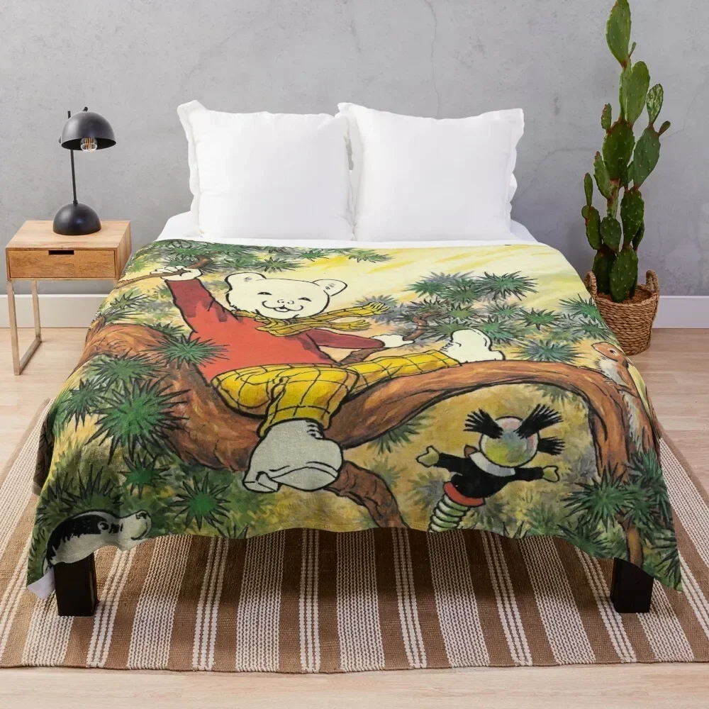 Rupert the bear and friends Throw Blanket Air Conditioner Soft Blanket for Office Home
Rupert the bear and friends Throw Blanket Air Conditioner Soft Blanket for Office Home