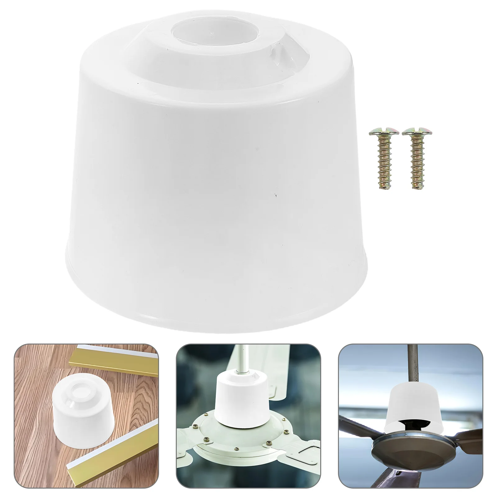 2pcs Ceiling Fan Cover Universal Fan Bottom Canopy Replacement Plastic Fan Accessory For Various Ceiling Fan Brands Fan Cover Fo
2pcs Ceiling Fan Cover Universal Fan Bottom Canopy Replacement Plastic Fan Accessory For Various Ceiling Fan Brands Fan Cover Fo
