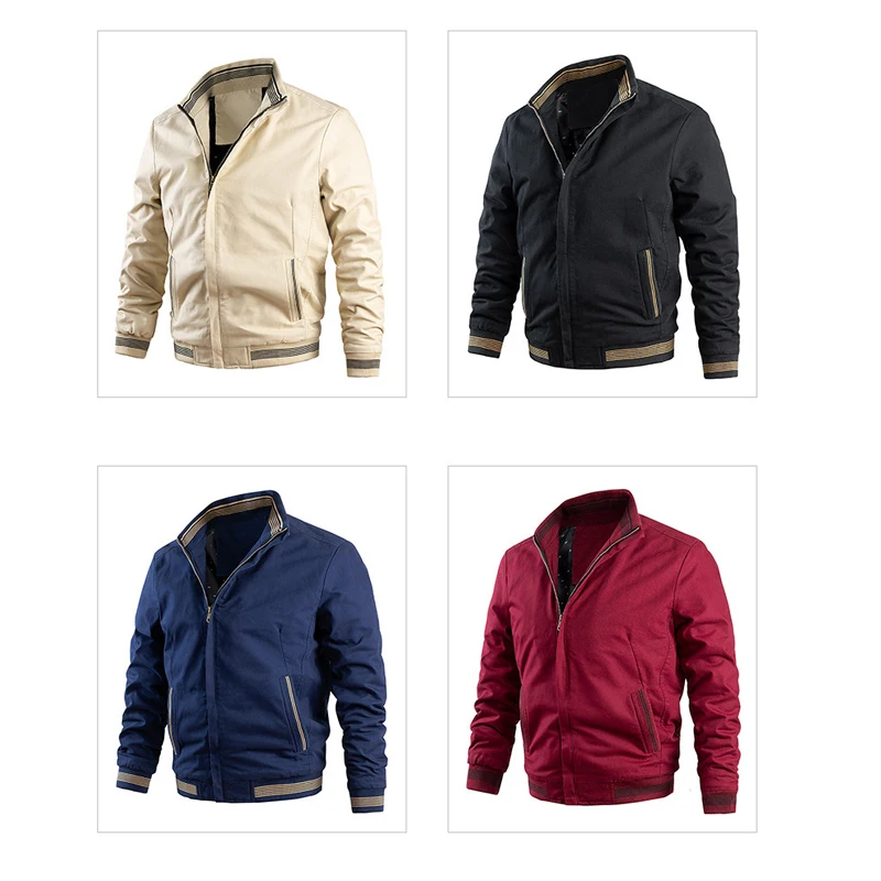 Men's Jacket Casual Fashion Outer Jacket Men's Jacket Men's Spring Autumn 2022 New Stand Up Slim Military Bomber Jacket Men
Men's Jacket Casual Fashion Outer Jacket Men's Jacket Men's Spring Autumn 2022 New Stand Up Slim Military Bomber Jacket Men
