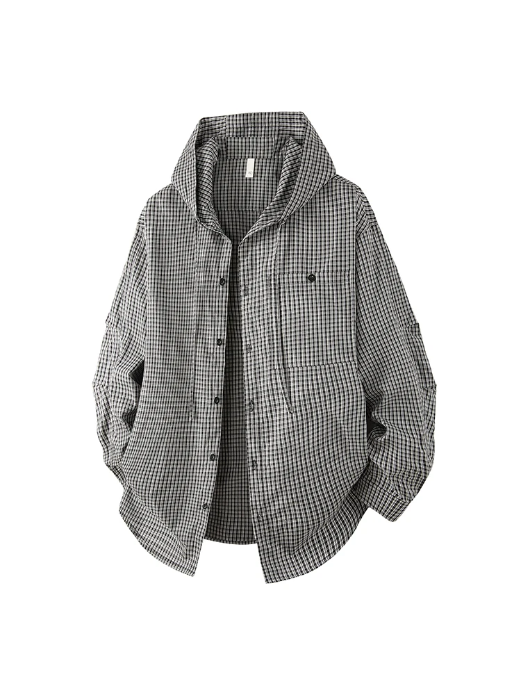 Casual Hooded Long Sve Men's irt Jaet Loose Fit Teenage Workwear Sli Polyester Cotton Blend Autumn Outerwear
Casual Hooded Long Sve Men's irt Jaet Loose Fit Teenage Workwear Sli Polyester Cotton Blend Autumn Outerwear