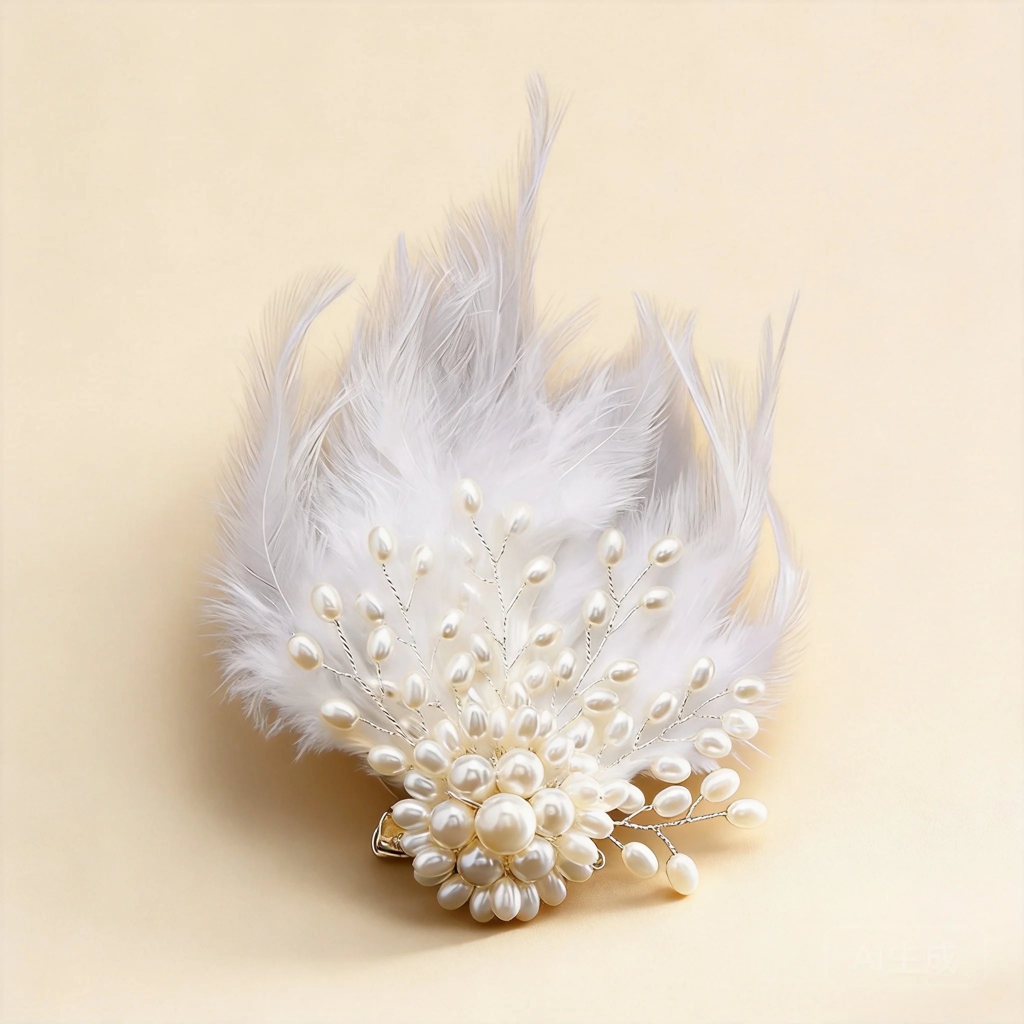 Lucky Chinese Style Faux Pearl White Feather Brooch Hair Clip 2 In 1 Jewelry For Women Banquet Party Wedding Show Suit Lapel Pin
Lucky Chinese Style Faux Pearl White Feather Brooch Hair Clip 2 In 1 Jewelry For Women Banquet Party Wedding Show Suit Lapel Pin