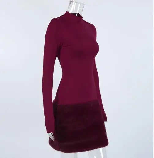 Womens Dresses 2026 New Spring Temperament Slim Fit Round Neck Long Sleeved Plush Patchwork Commuting Sexy Hip Hugging Dress
Womens Dresses 2026 New Spring Temperament Slim Fit Round Neck Long Sleeved Plush Patchwork Commuting Sexy Hip Hugging Dress