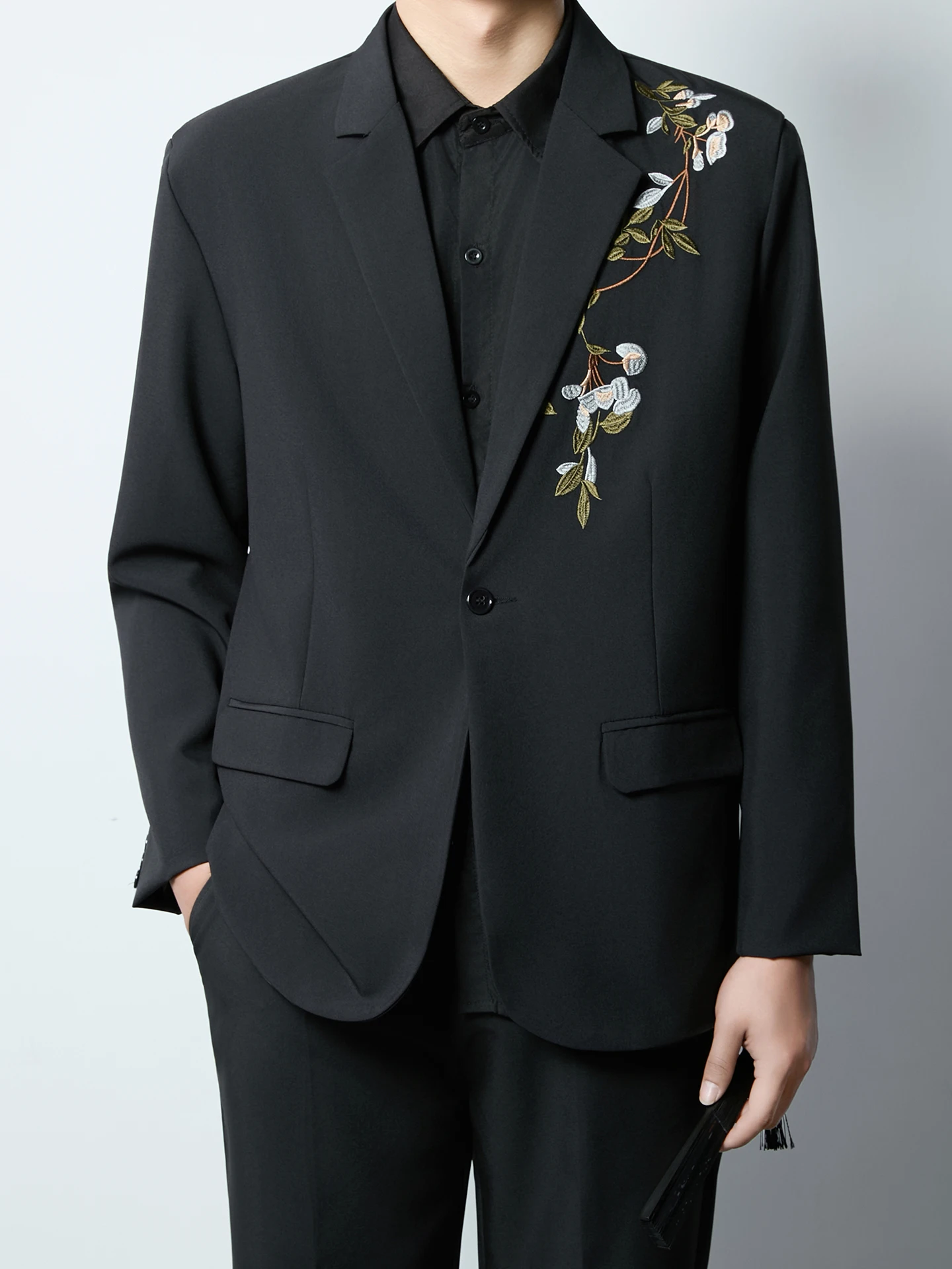 New Chinese Sle Casual Embroidered Suit Jaet Men's Haome National Trend High-End Feeling Notch Lapel Western Coat
New Chinese Sle Casual Embroidered Suit Jaet Men's Haome National Trend High-End Feeling Notch Lapel Western Coat