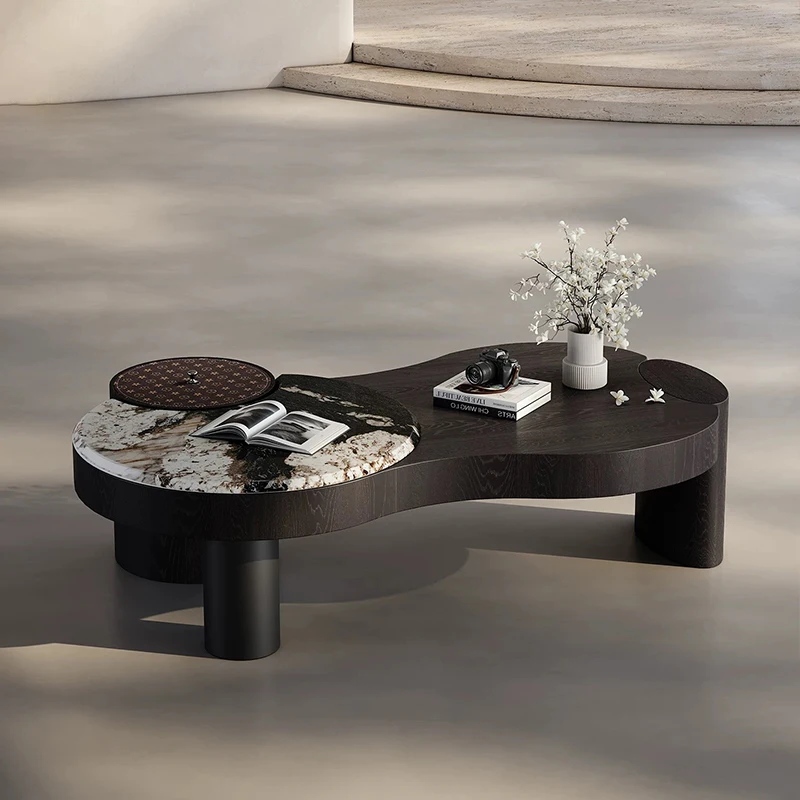 Irregular shape coffee table, high quality retro style wooden coffee table
Irregular shape coffee table, high quality retro style wooden coffee table