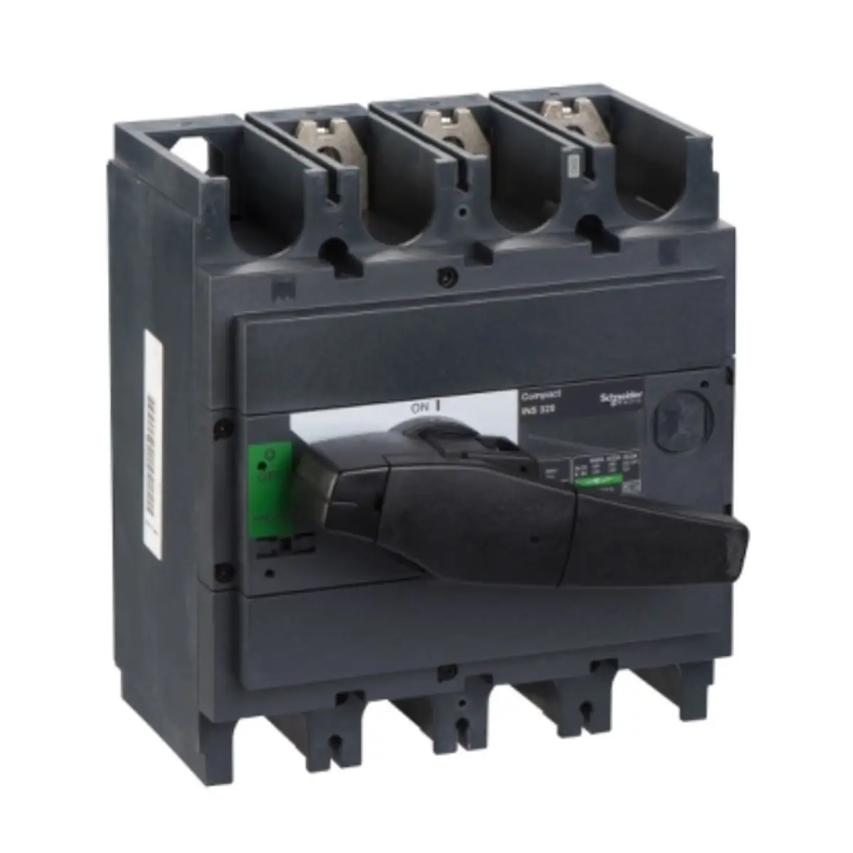 Выключатель 31108, Compact INS320, 320 А, стандартная версия с черной поворотной ручкой, 3 полюса
Выключатель 31108, Compact INS320, 320 А, стандартная версия с черной поворотной ручкой, 3 полюса
