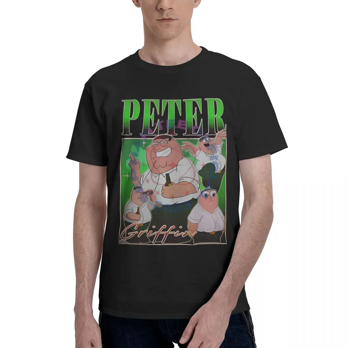 PETER GRIFFIN 100% Cotton Casual Breathable Confortable Man Funny Men's T-Shirt Men's Tops
PETER GRIFFIN 100% Cotton Casual Breathable Confortable Man Funny Men's T-Shirt Men's Tops