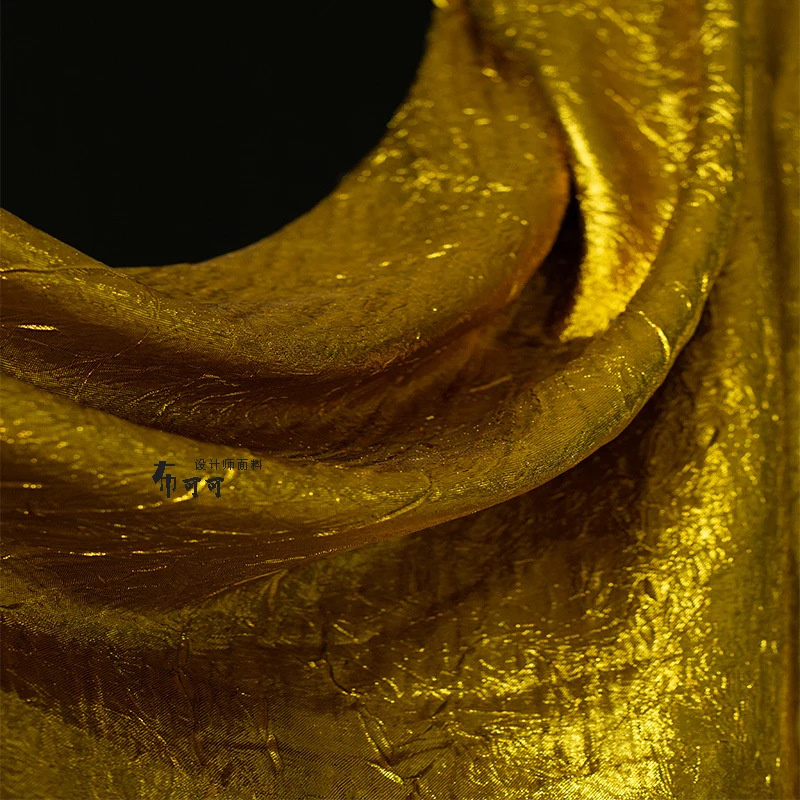 Fabric Wide 50cmx50cm Yellow Gold Pleated Texture Fashion Diy Dress Skirt Top Hanfu Suitable for Stage Art Background Decoration
Fabric Wide 50cmx50cm Yellow Gold Pleated Texture Fashion Diy Dress Skirt Top Hanfu Suitable for Stage Art Background Decoration