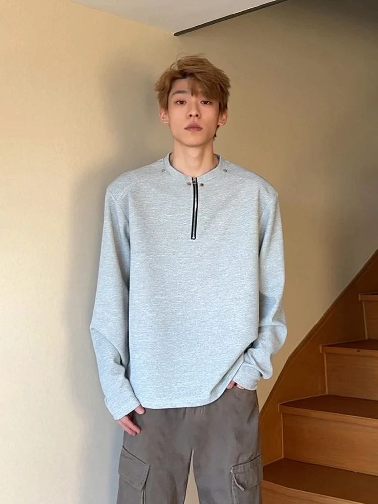 Cleanfit American Sle Hoodie Men's Spring Autumn f Zip Long Sve Rivet oulder Padded Sportswear White ey Casual
Cleanfit American Sle Hoodie Men's Spring Autumn f Zip Long Sve Rivet oulder Padded Sportswear White ey Casual