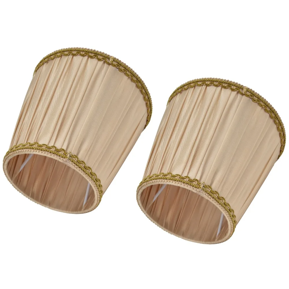2PCS Modern Fabric Lampshade Clip On Design 5.5 inch Height Lamp Cover Small Lamp Shades Floor Lamp
2PCS Modern Fabric Lampshade Clip On Design 5.5 inch Height Lamp Cover Small Lamp Shades Floor Lamp