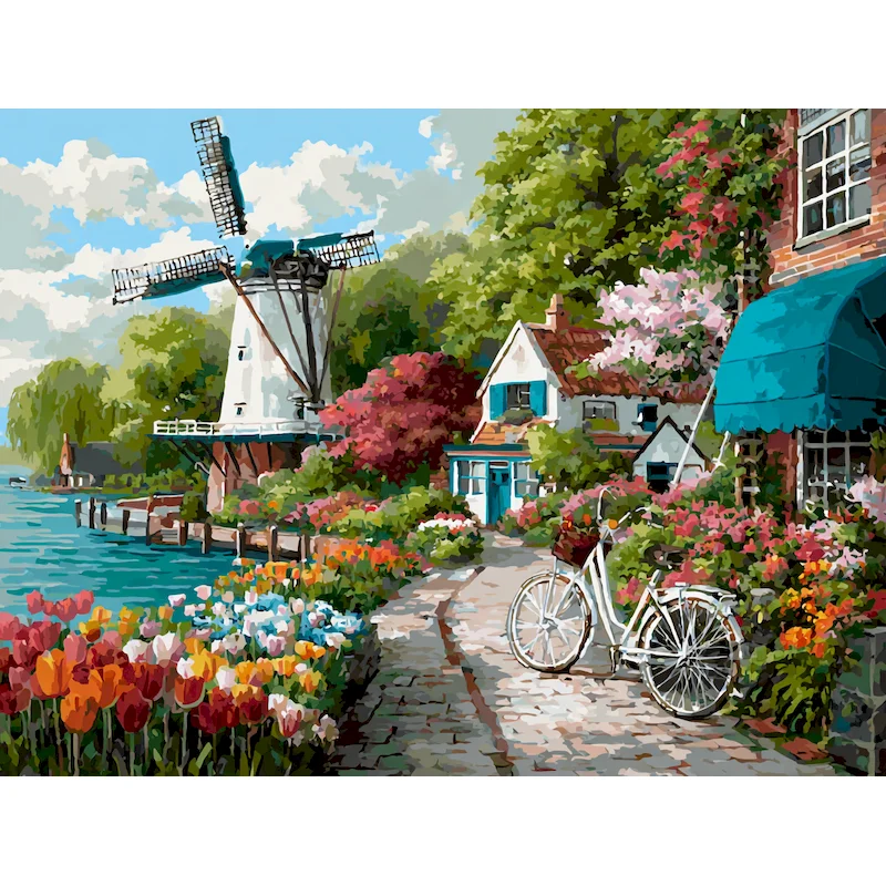 GATYZTORY House Landscape Painting by numbers Handpainted Picture Paint Scenery DIY Pictures by numbers Artwork Home decor
GATYZTORY House Landscape Painting by numbers Handpainted Picture Paint Scenery DIY Pictures by numbers Artwork Home decor
